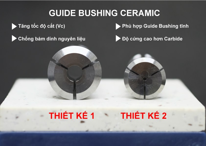 Guide Bushing là gì? Sự khác nhau giữa Guide Bushing động và Guide Bushing tĩnh